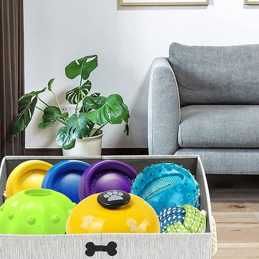 Pet Toy Storage Basket - studio image 2