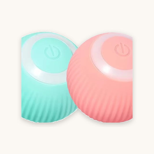 Pelota interactiva recargable para perro y gato