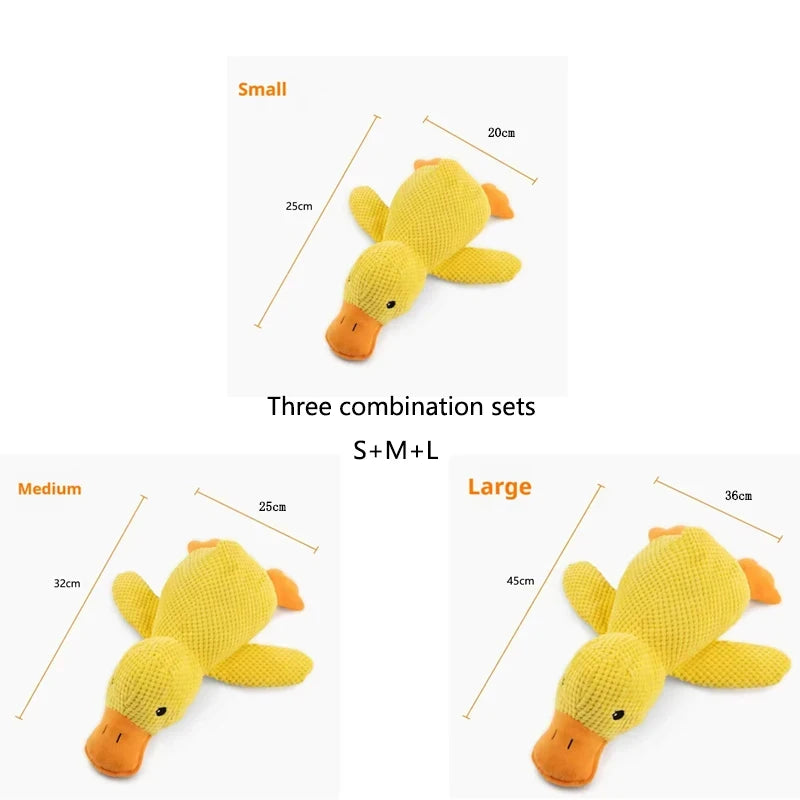 Hot-Selling Cute Pet Toys, Stomping Ducks, Biting Teeth, Cleaning Big Dogs, Interactive Entertainment, Puppy Boredom, Plush Toys
