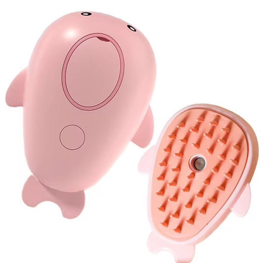 3-in-1 Steam Grooming Brush for Cats and Dogs - studio image 1