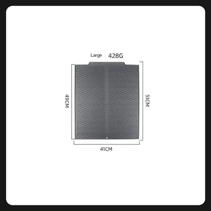 S（Little Kitten ）、M、L Bsorbent Pet Feeding Mat, Waterproof Placemat for Dog & Cat Food & Water Bowls, Quick-Dry Rubber Backing