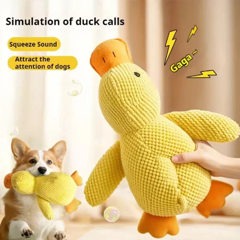 Hot-Selling Cute Pet Toys, Stomping Ducks, Biting Teeth, Cleaning Big Dogs, Interactive Entertainment, Puppy Boredom, Plush Toys