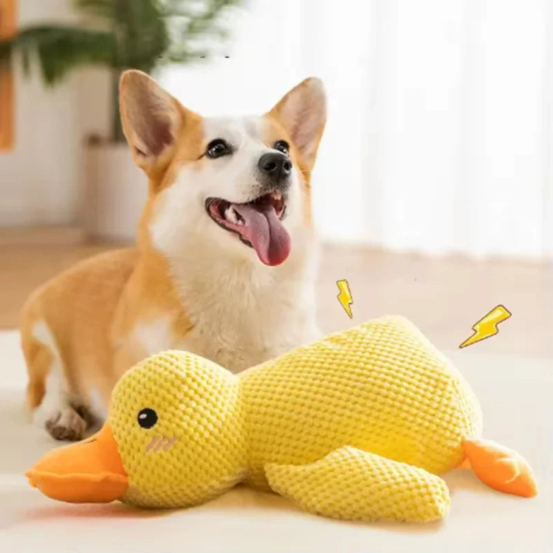 Hot-Selling Cute Pet Toys, Stomping Ducks, Biting Teeth, Cleaning Big Dogs, Interactive Entertainment, Puppy Boredom, Plush Toys