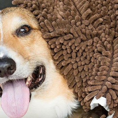 Super Absorbent Dog Drying Towel - studio image 3