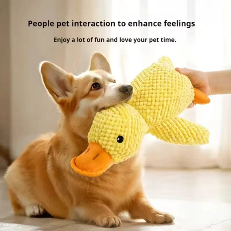 Hot-Selling Cute Pet Toys, Stomping Ducks, Biting Teeth, Cleaning Big Dogs, Interactive Entertainment, Puppy Boredom, Plush Toys