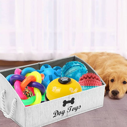 Pet Toy Storage Basket - studio image 3