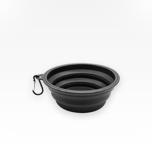 Botella 2 en 1 para agua y croquetas - imagen de estudio 2