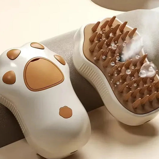 3-in-1 Steam Grooming Brush for Cats and Dogs - studio image 2