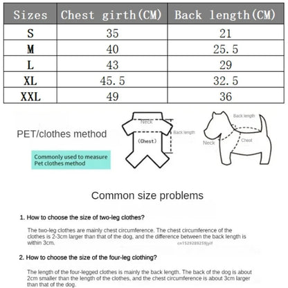 Pet Dog Jacket with Harness Ring Winter Warm Vest Dog Clothes for Small Dog Waterproof Coat Chihuahua French Bulldog Outfits