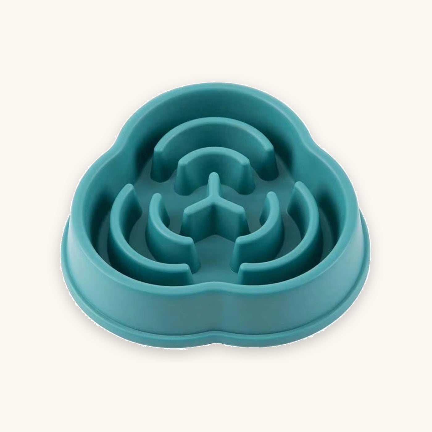 Plato lento antiahogo con forma de nube para perro